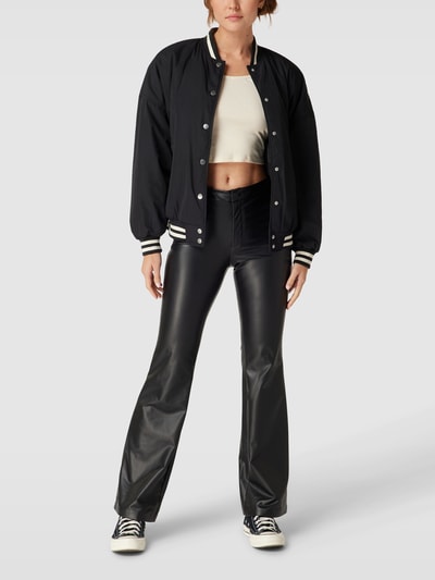 URBAN CLASSICS Crop Top mit langen Ärmeln Offwhite 1