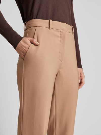 Calvin Klein Womenswear Straight Leg Anzughose mit Gesäßtaschen Beige 3