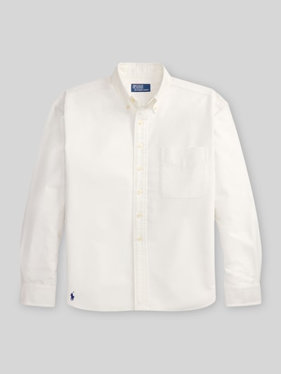 Polo Ralph Lauren Regular Fit Freizeithemd mit Logo-Stitching Weiss 2