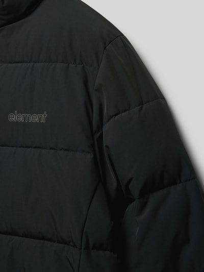 Element Steppjacke mit Stehkragen Black 2