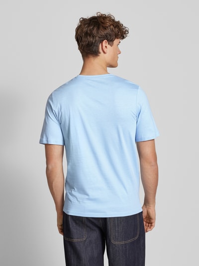 Jack & Jones T-Shirt mit Label-Print Modell 'SIMON' Hellblau 5