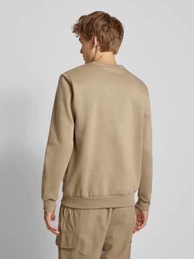 PUMA PERFORMANCE Sweatshirt mit Rundhalsausschnitt Beige 5