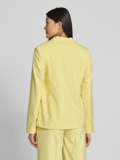 More & More Blazer mit Knopfverschluss Hellgelb 5