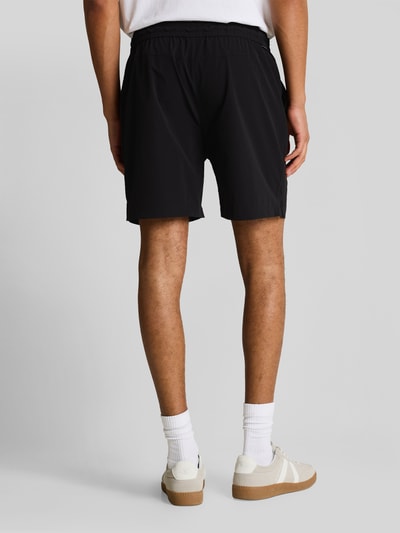 Tom Tailor Denim Relaxed Fit Sweatshorts mit Tunnelzug Black 5