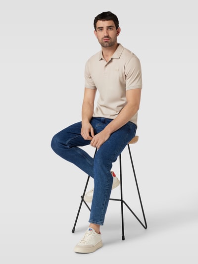 CK Calvin Klein Poloshirt met labeldetail Zand - 1