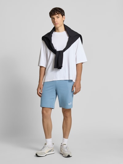 PUMA PERFORMANCE Sweatshorts met elastische band Lichtblauw - 1
