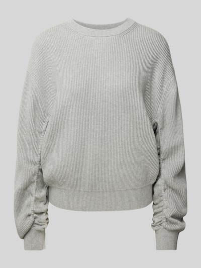 DRYKORN Strickpullover aus Baumwoll-Kaschmir-Mix Modell 'KEBEDI' Hellgrau 2