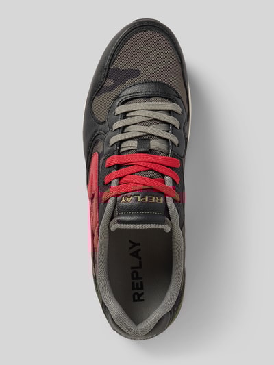 Replay Sneaker mit Label-Details Modell 'FIBER' Black 3