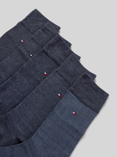 Tommy Hilfiger Socken aus Baumwoll-Mix im 6er-Pack Jeansblau 2