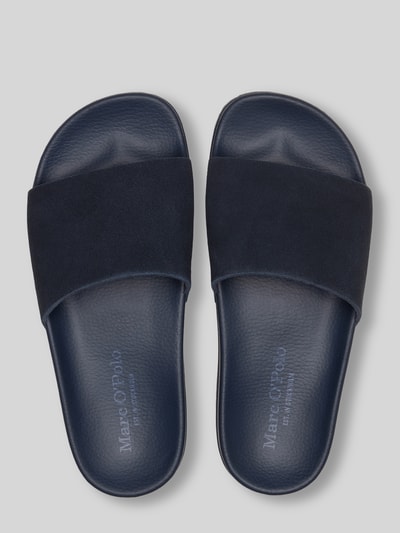 Marc O'Polo Badeschuhe mit Label-Prägung Dunkelblau 3