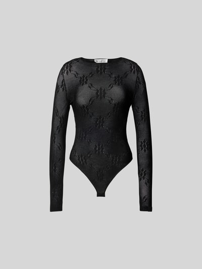 Victoria Beckham Body mit Rundhalsausschnitt Black 2