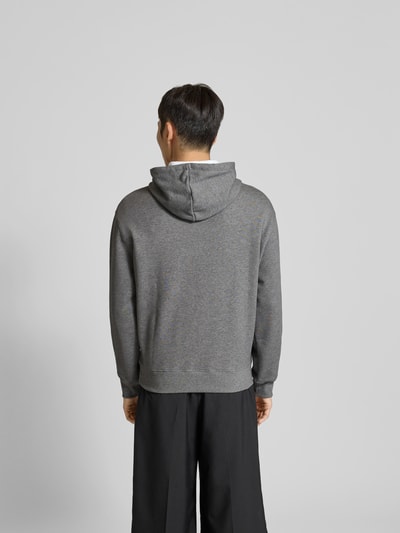 MAISON KITSUNÉ Hoodie aus reiner Baumwolle Anthrazit 5