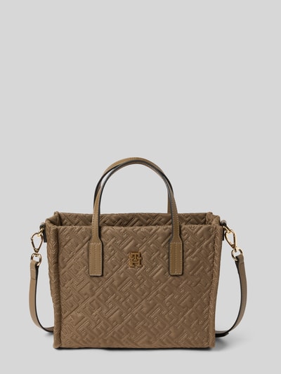 Tommy Hilfiger Torba z uchwytami i odpinanym paskiem na ramię Szarobrązowy 2