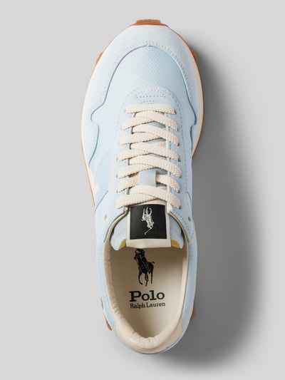 Polo Ralph Lauren Sneaker mit Logo-Stitching Modell 'Trail 125' Hellblau 3