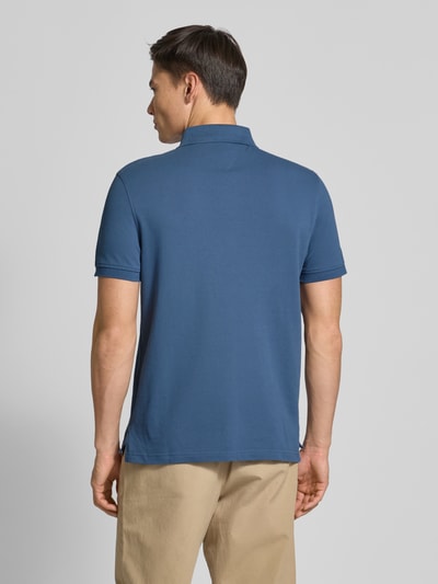Tommy Hilfiger Koszulka polo o kroju regular fit z mieszanki bawełny i elastanu Jeansowy niebieski 5
