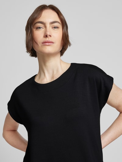 Soyaconcept Sweatjurk met ronde hals, model 'BANU' Zwart - 3