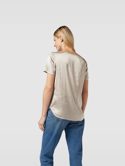 Juvia T-Shirt aus Viskose-Mix Oliv 5