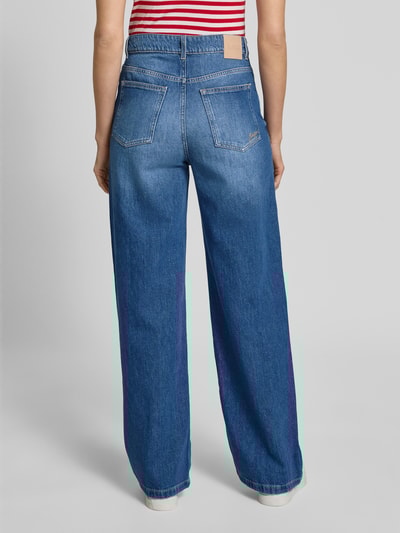 BOSS Orange Jeans mit weitem Bein Modell 'Marlene' Blau 5