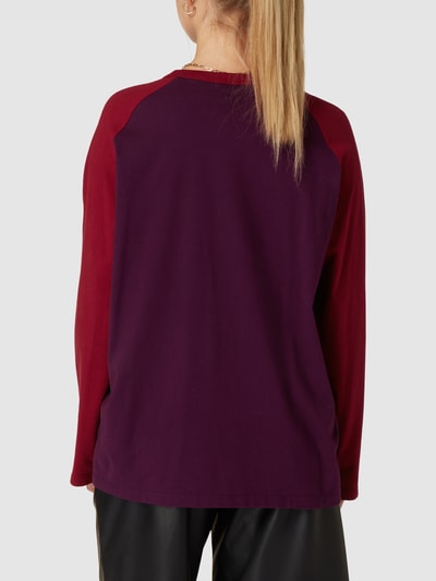 Levi's® Longsleeve mit Motiv-Print Bordeaux 5