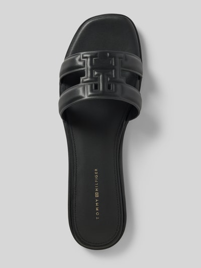 Tommy Hilfiger Slippers van echt leer  - 3