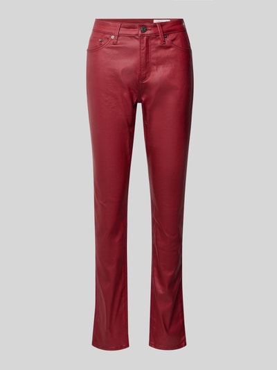 s.Oliver RED LABEL Slim Fit Slim Leg Jeans mit Baumwolle Modell 'BETSY' Rot 2