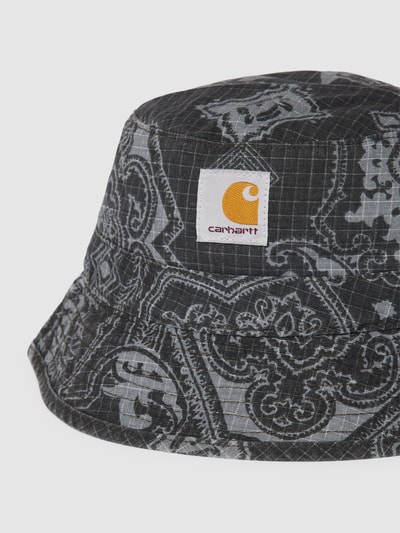 Carhartt WIP Graphic Bucket Hat | Black Heart Bandana Print