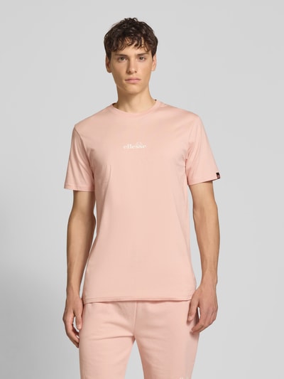 Ellesse T-shirt met labelprint, model 'OLLIO' Oudroze - 4