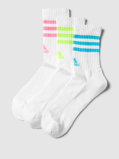 ADIDAS SPORTSWEAR Socken mit Kontraststreifen im 3er-Pack Rosa 1