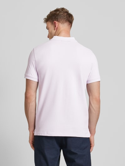 MCNEAL Poloshirt mit Label-Stitching  Lila 5