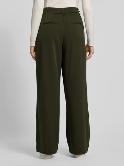 MSCH Copenhagen Stoffhose mit Gesäßtaschen Modell 'Henrika' Khaki 5