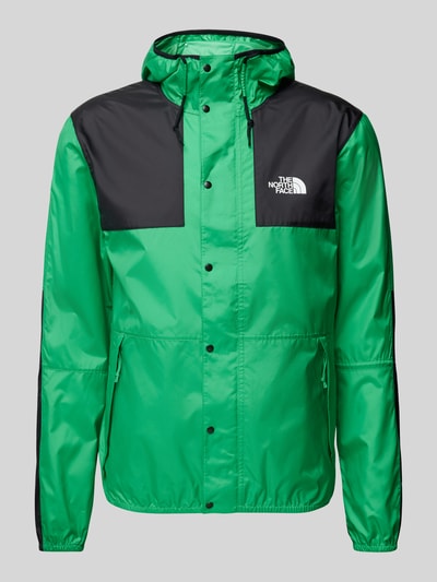 The North Face Kurtka z nadrukiem z logo model ‘SEASONAL MOUNTAIN’ Zielony 2