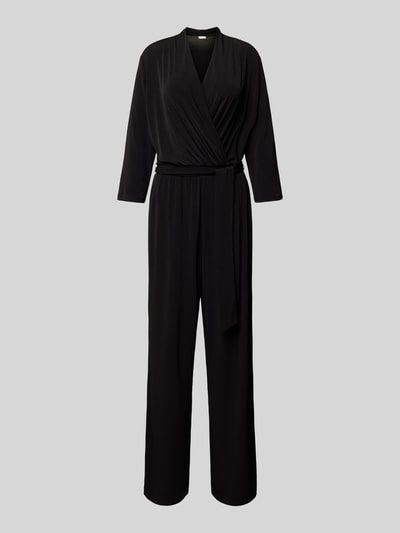 s.Oliver BLACK LABEL Jumpsuit in wikkellook Zwart - 2