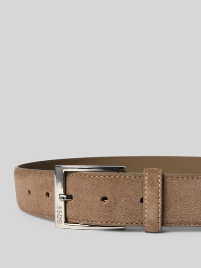 BOSS Gürtel aus echtem Leder Beige 2