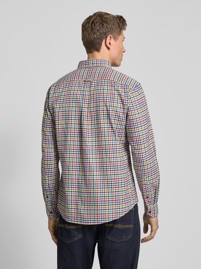 OLYMP Level Five Vrijetijdsoverhemd met knoopsluiting Blauw - 5