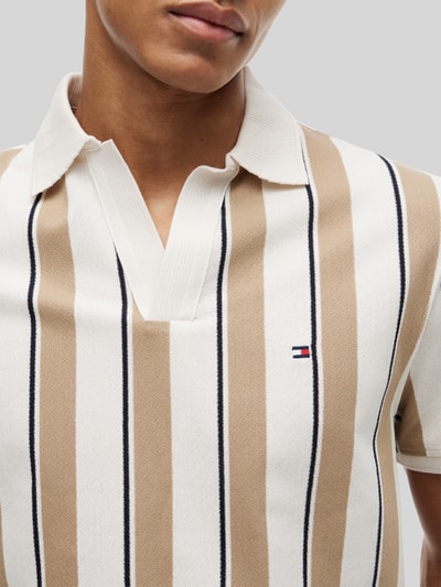 Tommy Hilfiger Relaxed Fit Poloshirt aus reiner Baumwolle Beige 3