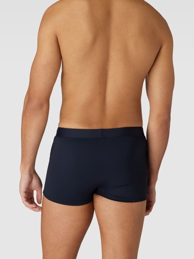 Tommy Hilfiger Badehose mit Label-Detail Dunkelblau 4