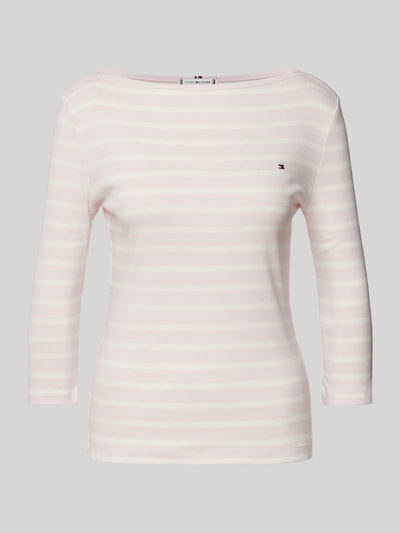 Tommy Hilfiger Slim Fit T-Shirt aus reiner Baumwolle Modell 'CODY' Pink 2