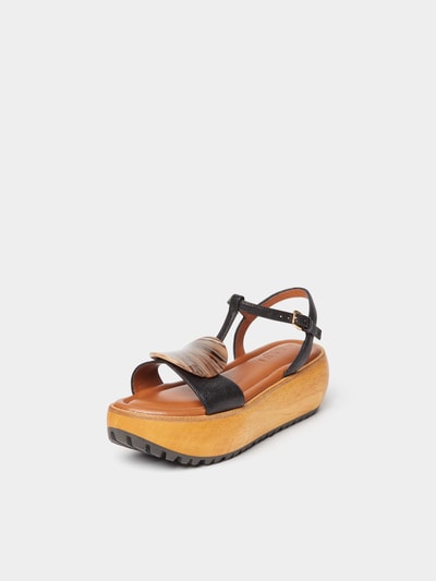 Marni Sandale mit Plateau-Absatz Schwarz 2