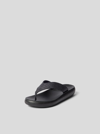 Ancient Greek Sandals Zehentrenner in Flecht-Optik Black 2