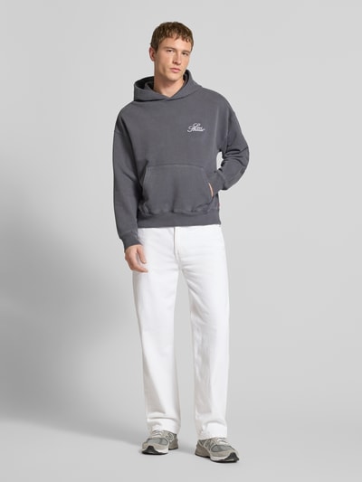 Levi's® straight fit jeans van puur katoen model '565' Wit - 1