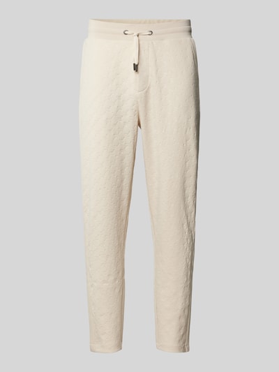 JOOP! Collection Sweatpants mit elastischem Bund Modell 'Bahat' Beige 1