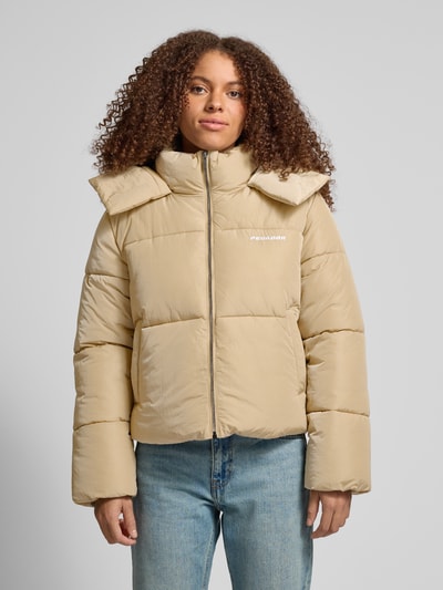 Pegador Steppjacke mit Label-Stitching Modell 'BLANCA' Sand 4