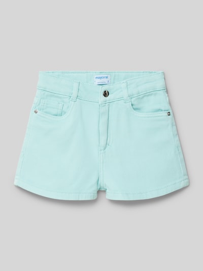 Mayoral Regular Fit Bermudas im 5-Pocket-Design Mint 1