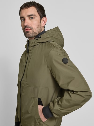 CARS JEANS Windbreaker mit Kapuze Modell 'YXAM' Khaki 3