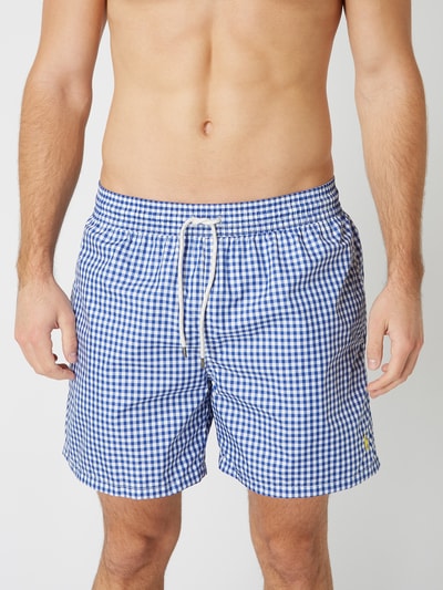 Polo Ralph Lauren Badeshorts mit Vichy Karo Marine 3