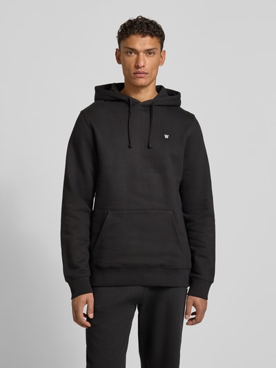 Wood Wood Hoodie met kangoeroezak, model 'Ash' Antraciet - 4