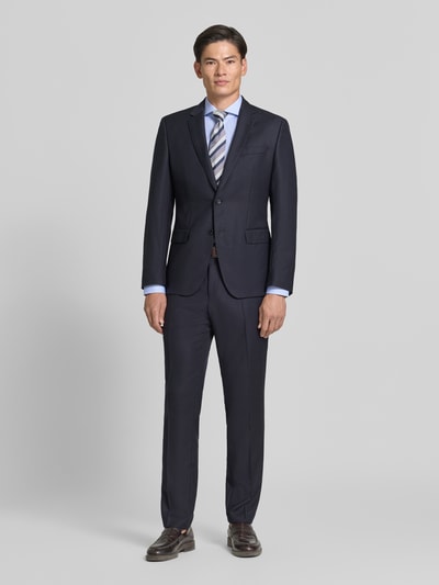 BOSS Slim Fit Businesshemd aus reiner Baumwolle Modell 'H-HANK-SP-B1-C1-263' Bleu 1