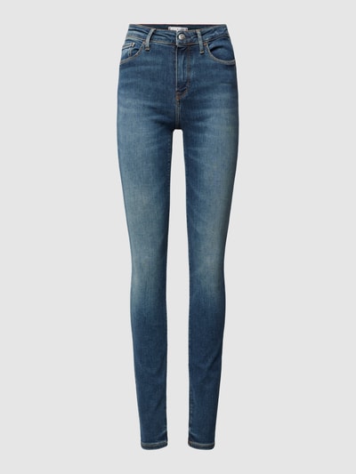 Tommy Hilfiger Slim fit jeans met labeldetails, model 'COMO' Donkergrijs - 2