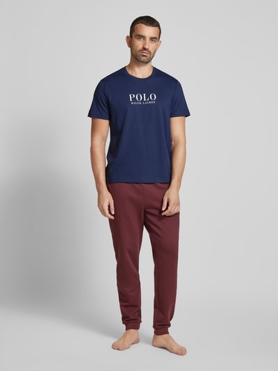 Polo Ralph Lauren Underwear T-Shirt mit Label-Print Marine 1