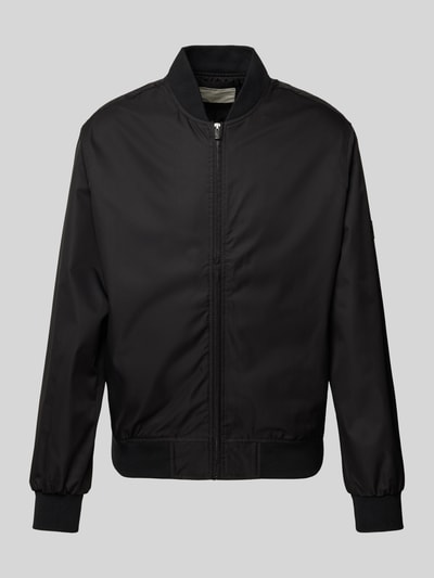 Jack & Jones Premium Bomberjacke mit Stehkragen Modell 'BANE' Black 2